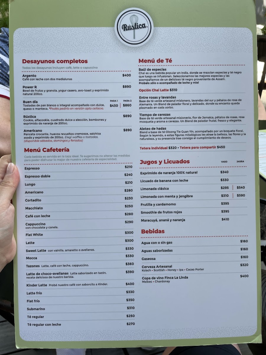 RUSTICA La Pastelería Menu - Image 3