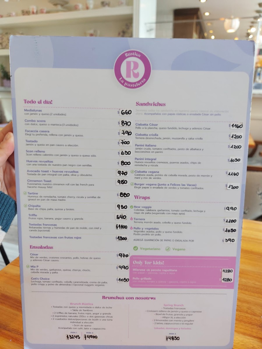 RUSTICA La Pastelería Menu - Image 5